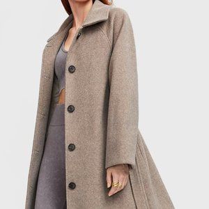 Aha Selected Wool Coat - NEW and UNUSED - Size S or 4